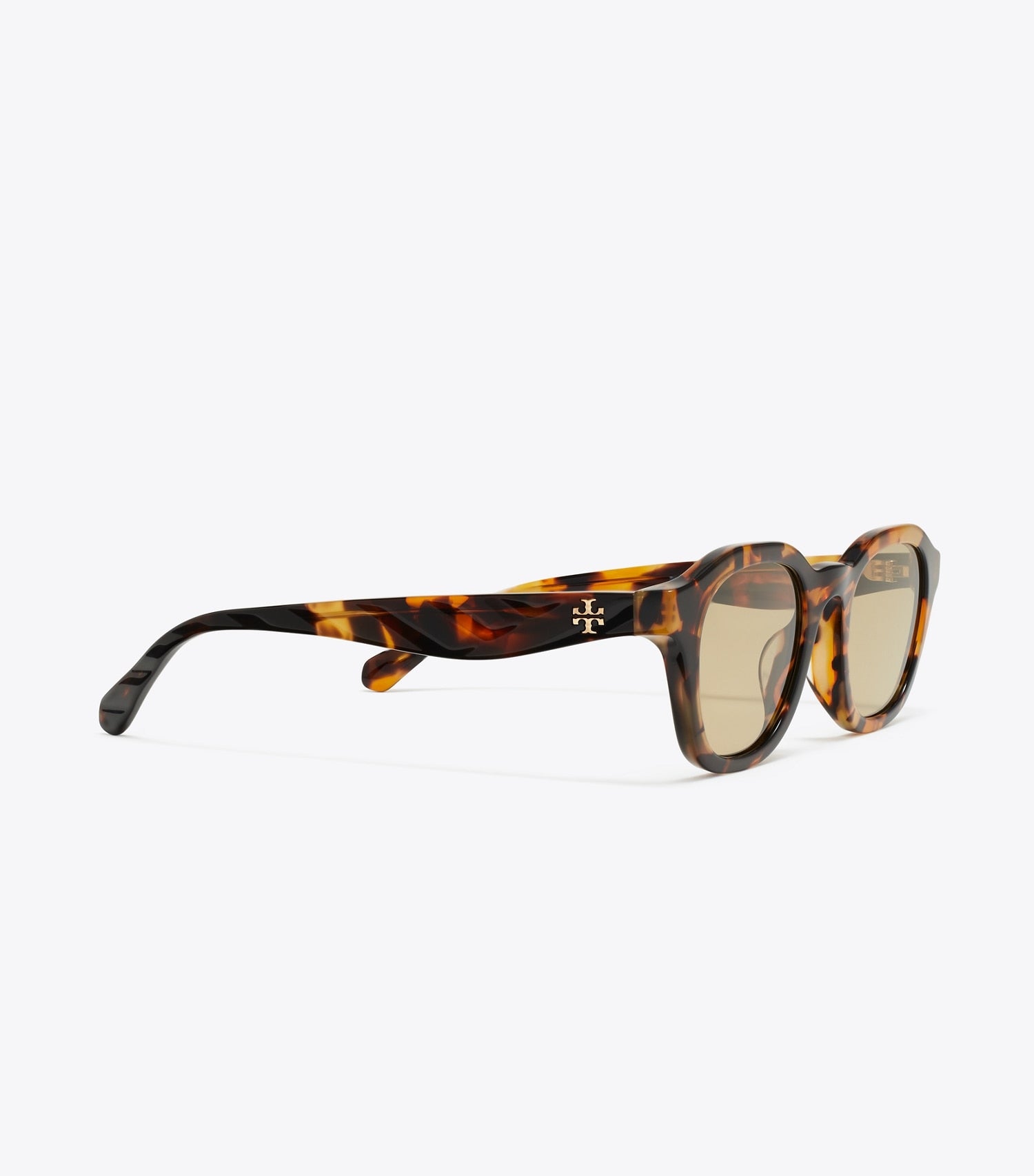 Tory Burch Kira Round Sunglasses - Tortoise/Yellow