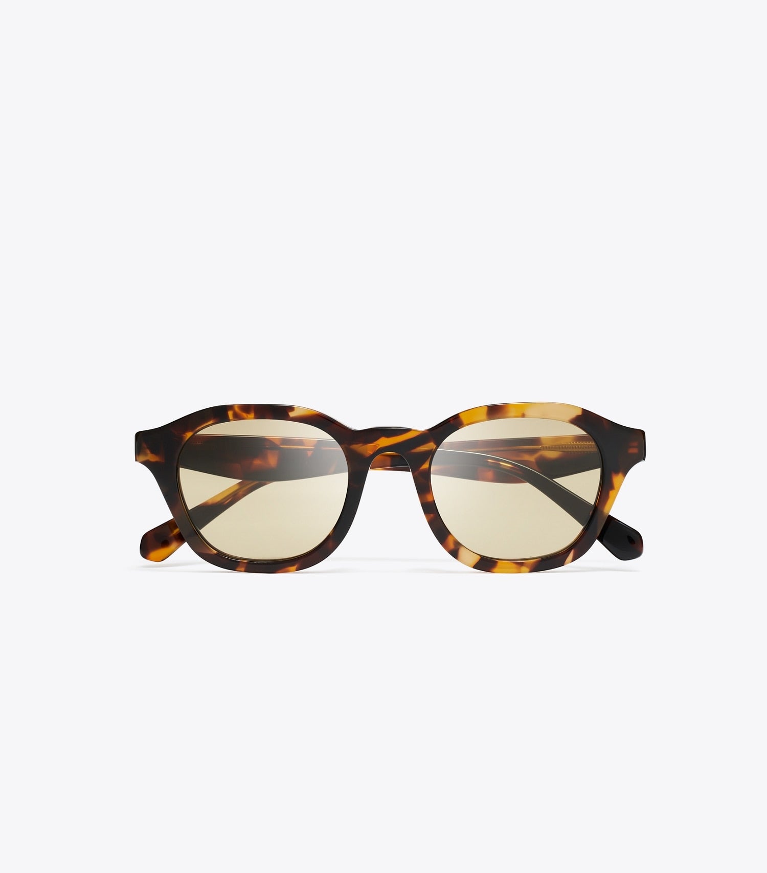 Tory Burch Kira Round Sunglasses - Tortoise/Yellow
