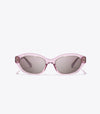 Transparent Pink/ Dark Brown