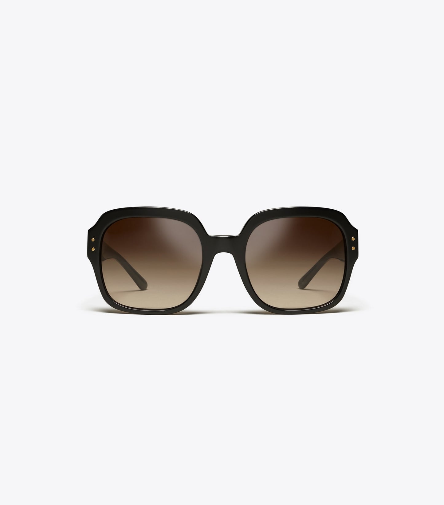 Tory Burch Oversized Square Logo Sunglasses - Black