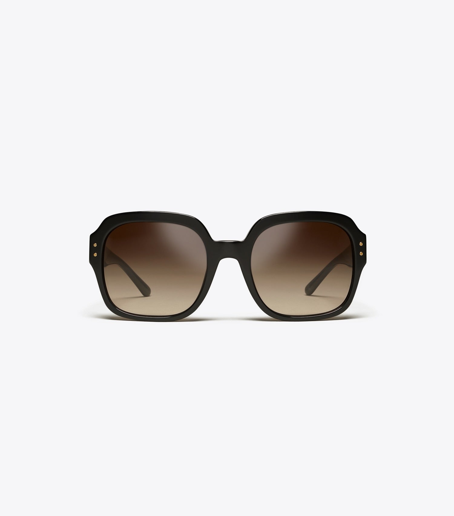 Tory Burch Oversized Square Logo Sunglasses - Black