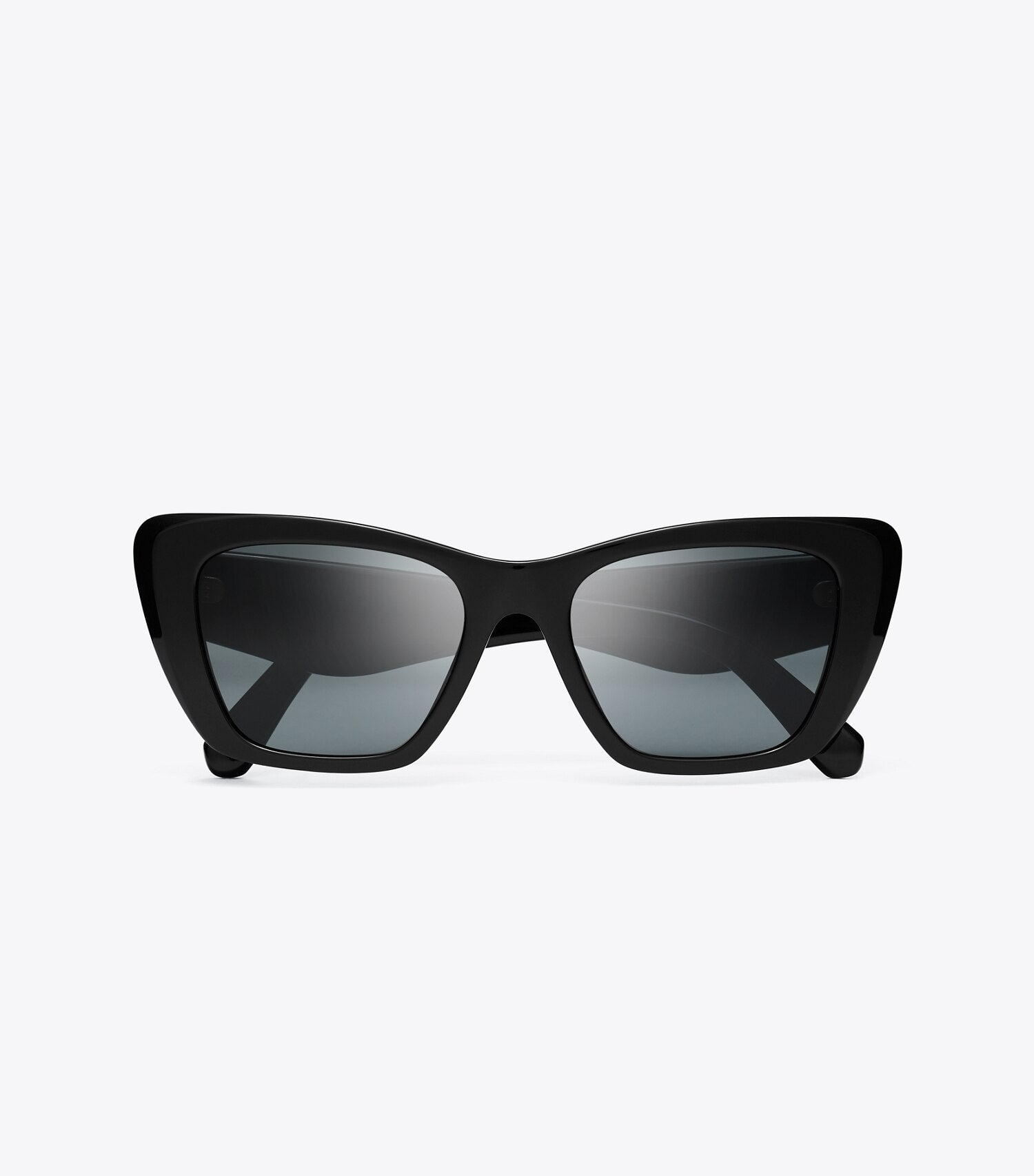 Tory Burch Kira Cat-Eye Sunglasses - Black/Dark Grey