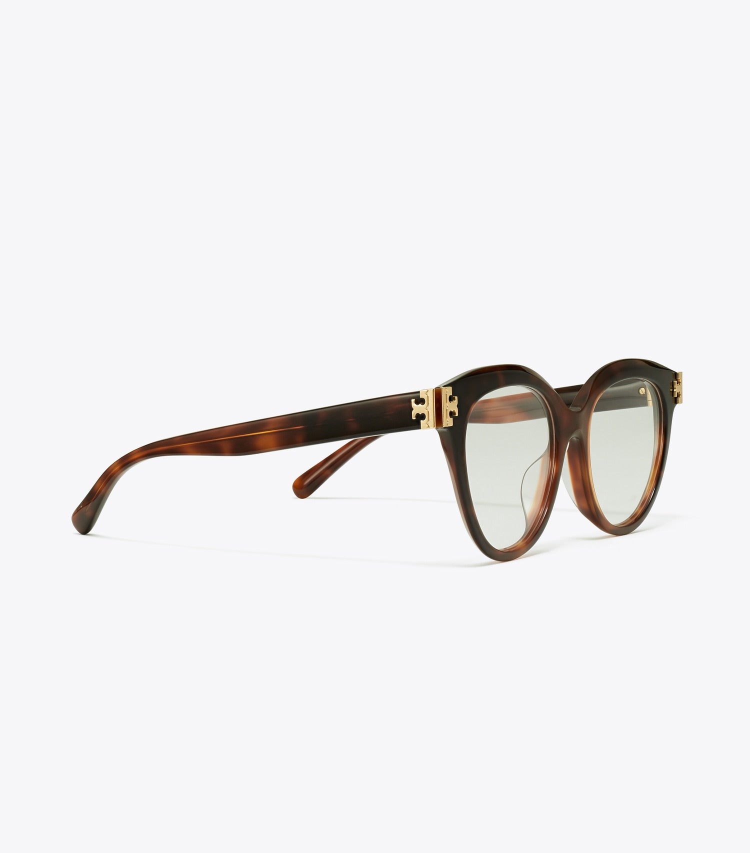 Tory Burch Eleanor Round Eyeglasses - Gradient Tortoise