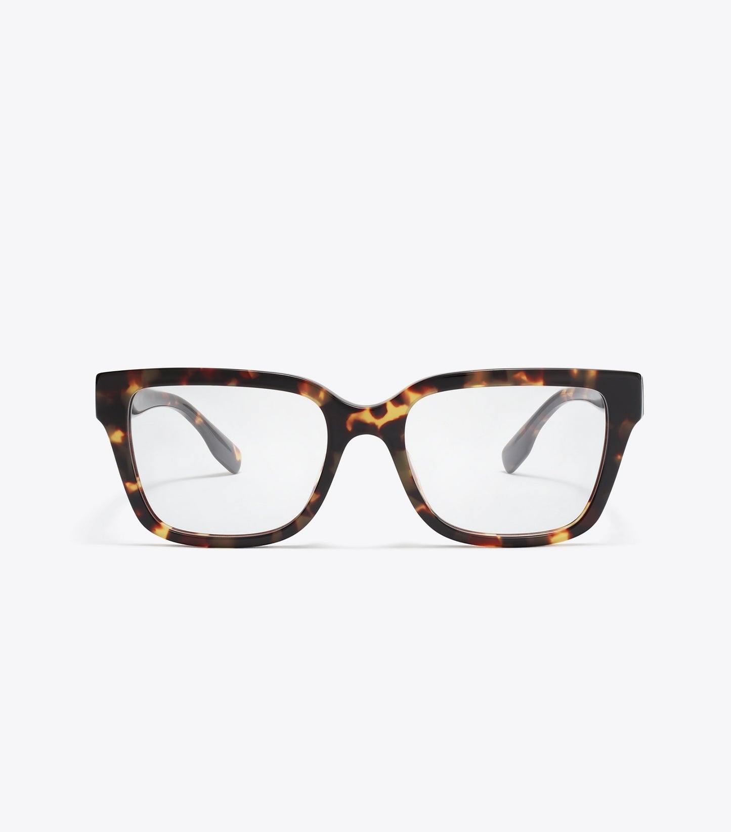 Tory Burch Miller Square Eyeglasses - Dark Tortoise
