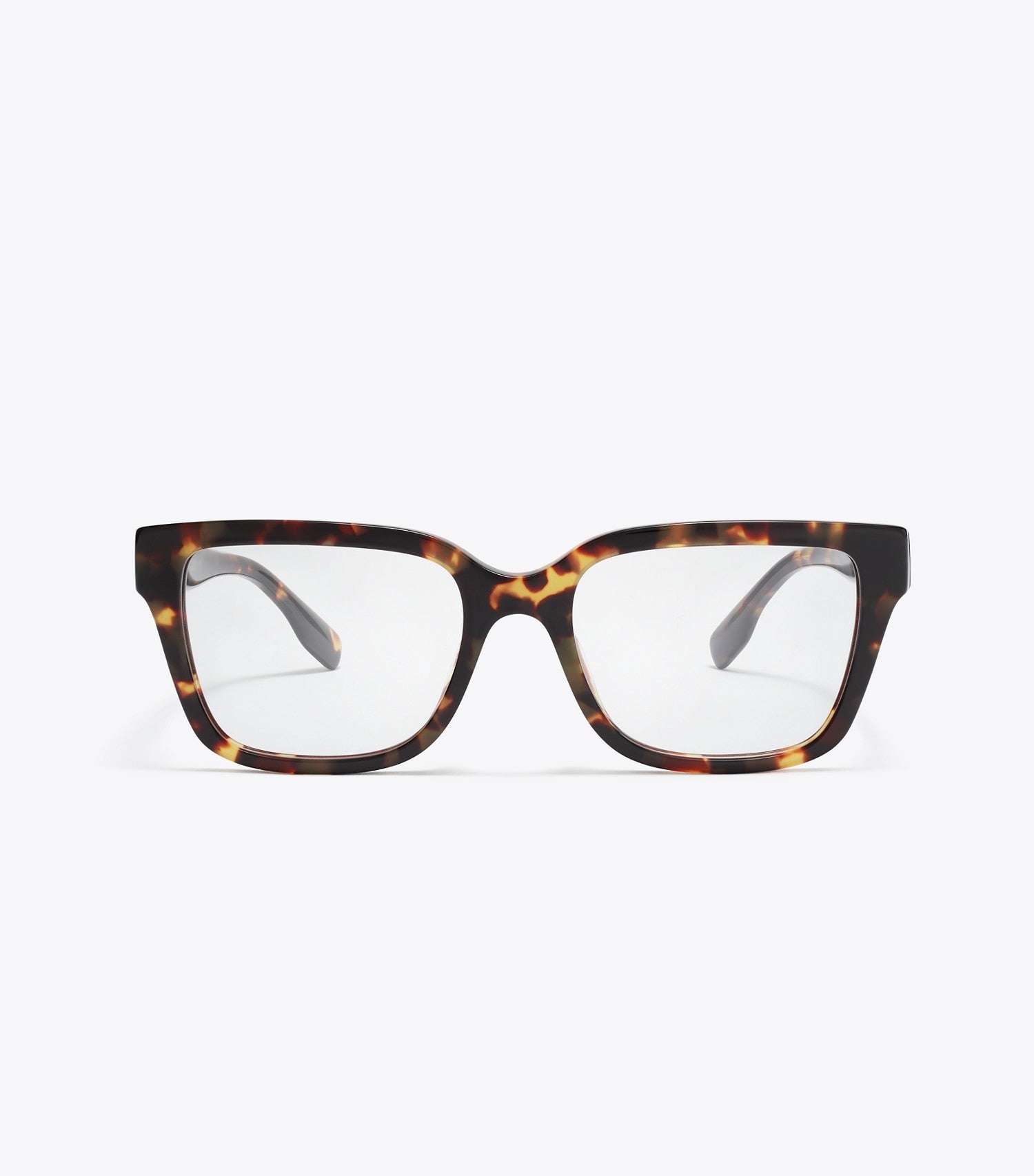 Tory Burch Miller Square Eyeglasses - Dark Tortoise