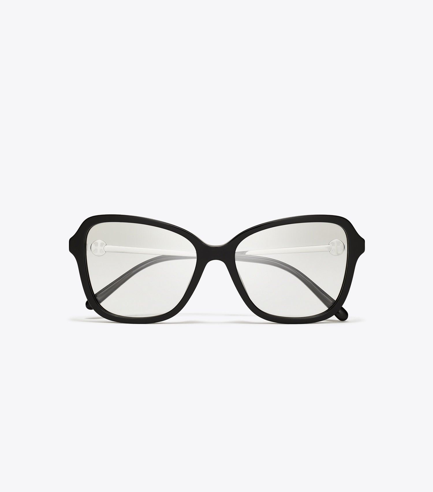 Tory Burch Miller Oversized Butterfly Eyeglasses - Black/Silver
