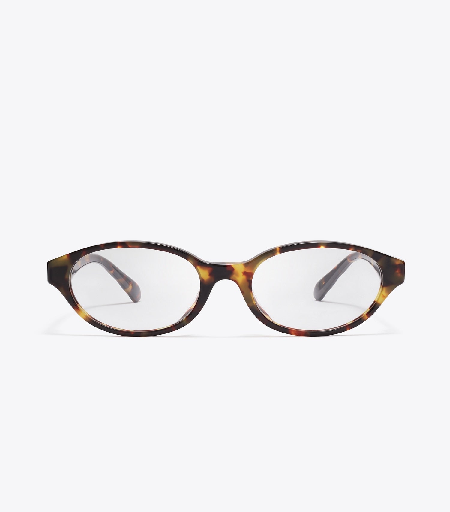 Tory Burch Kira Oval Eyeglasses - Dark Tortoise