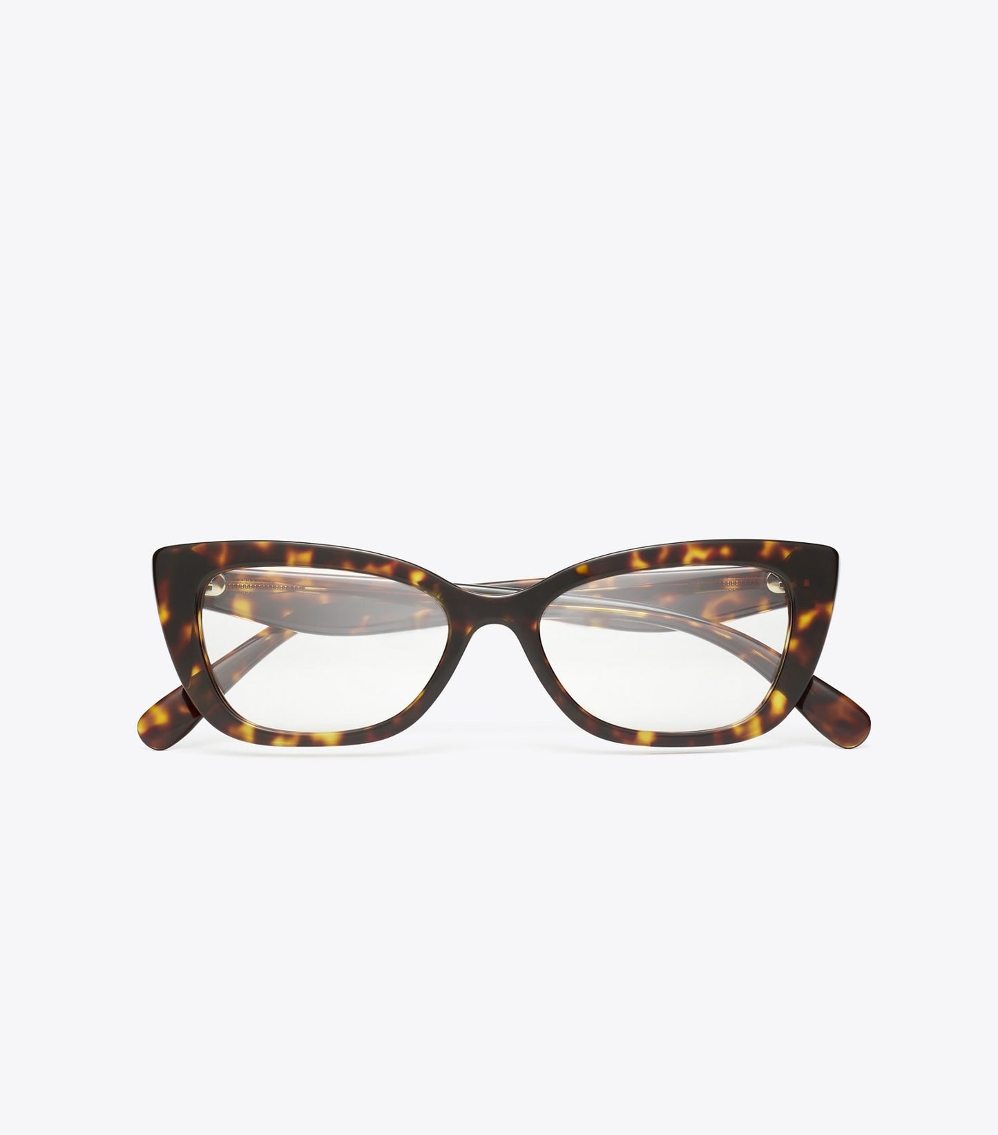 Tory Burch Kira Cat-Eye Eyeglasses - Dark Tortoise