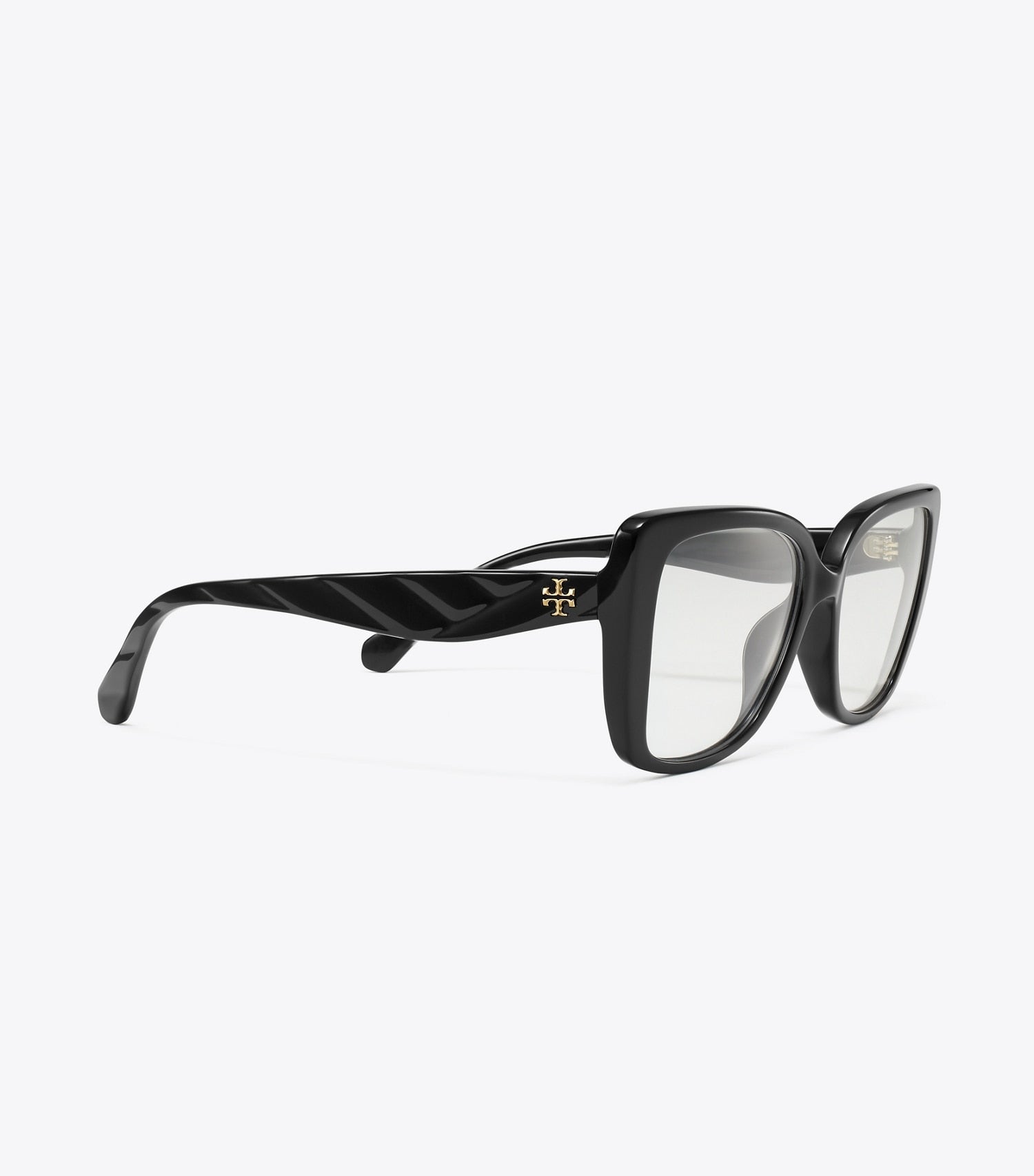 Tory Burch Kira Square Eyeglasses - Black