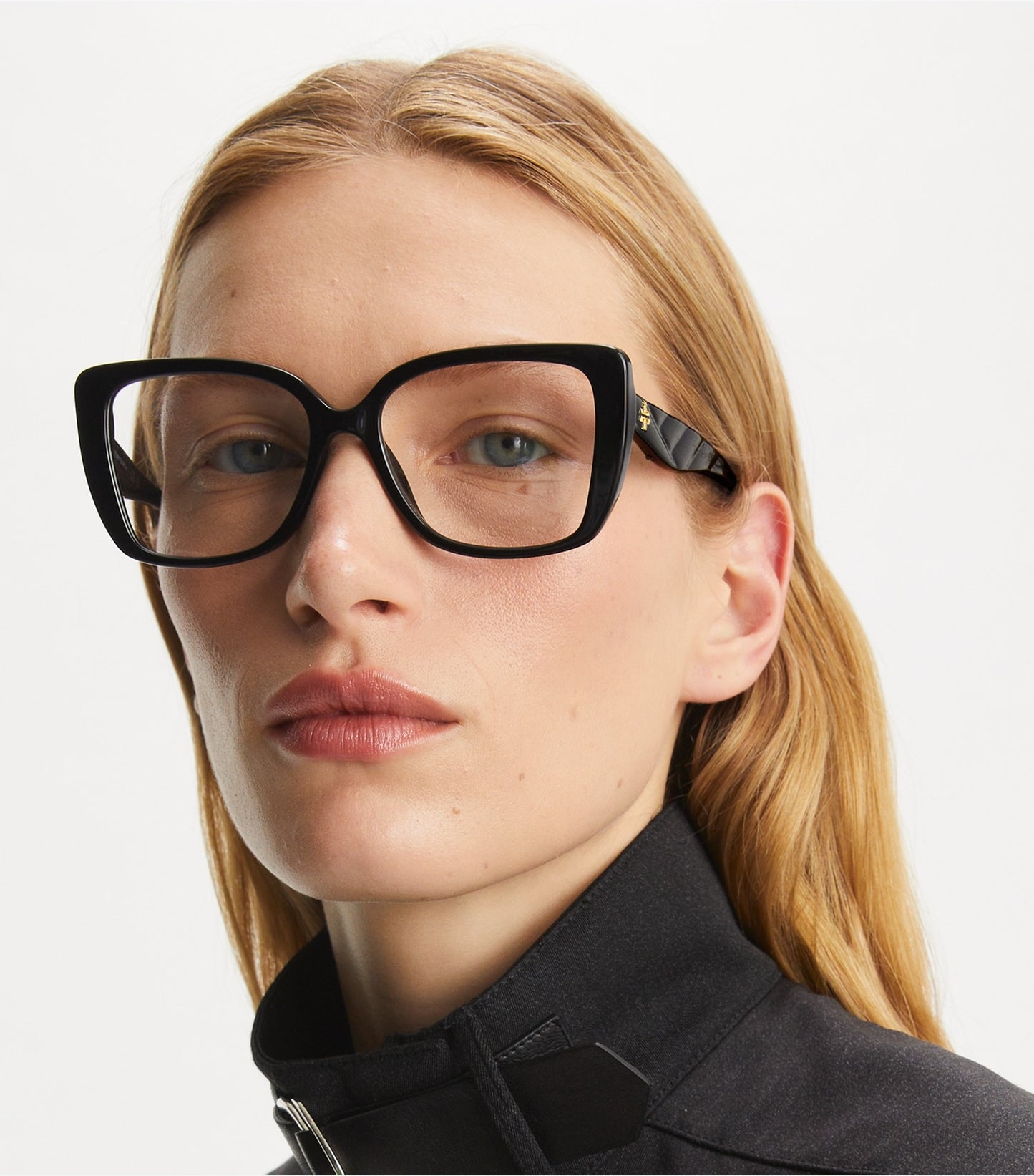 Tory Burch Kira Square Eyeglasses - Black