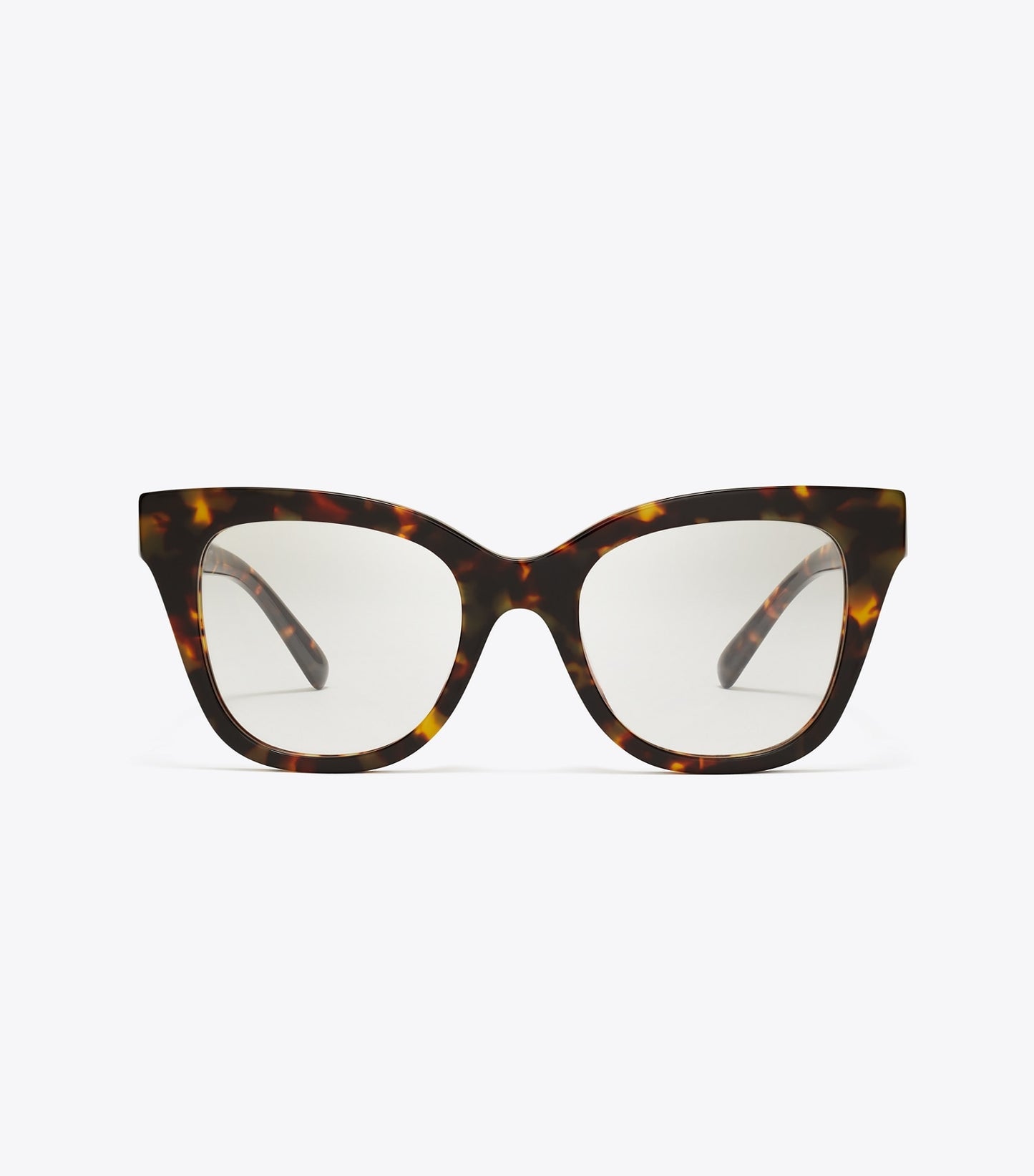 Tory Burch Pierced Oversized Cat-Eye Eyeglasses - Dark Tortoise