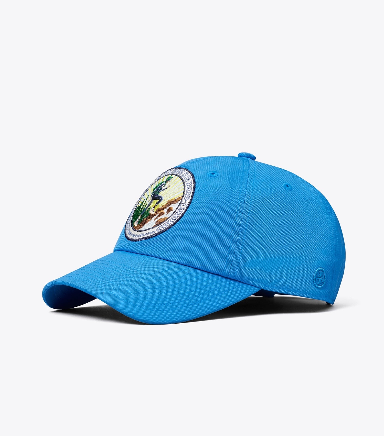 Tory Burch The Explorers Club Baseball Cap - Bay Blue