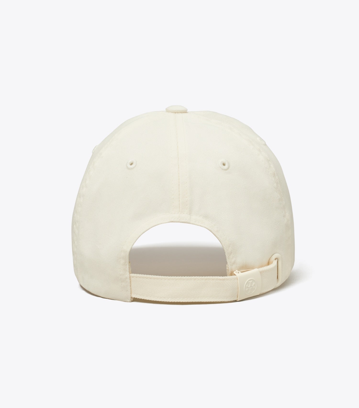 Tory Burch Logo Cap - Ivory Pearl