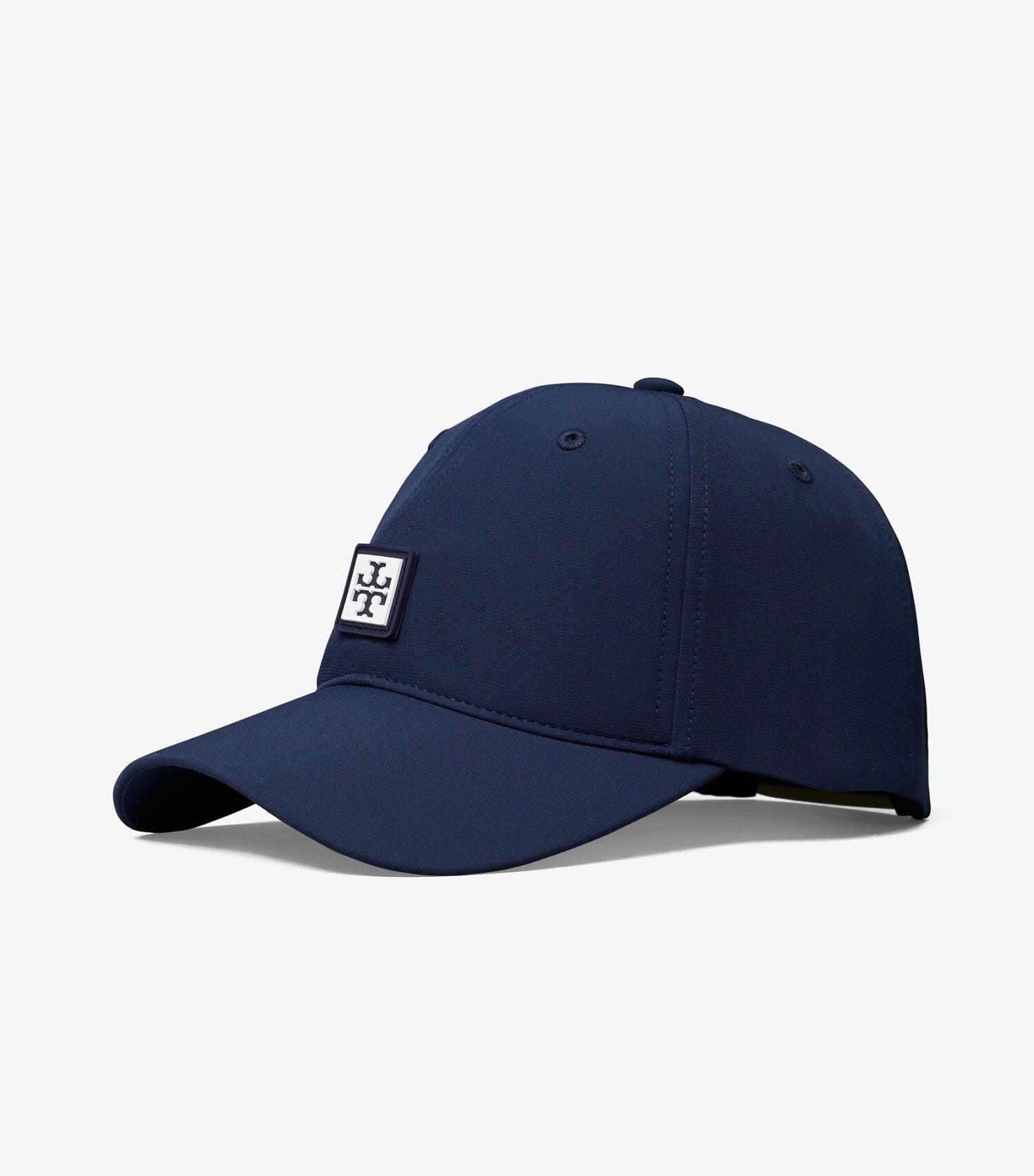 Tory Burch Logo Elastic Cap - Tory Navy