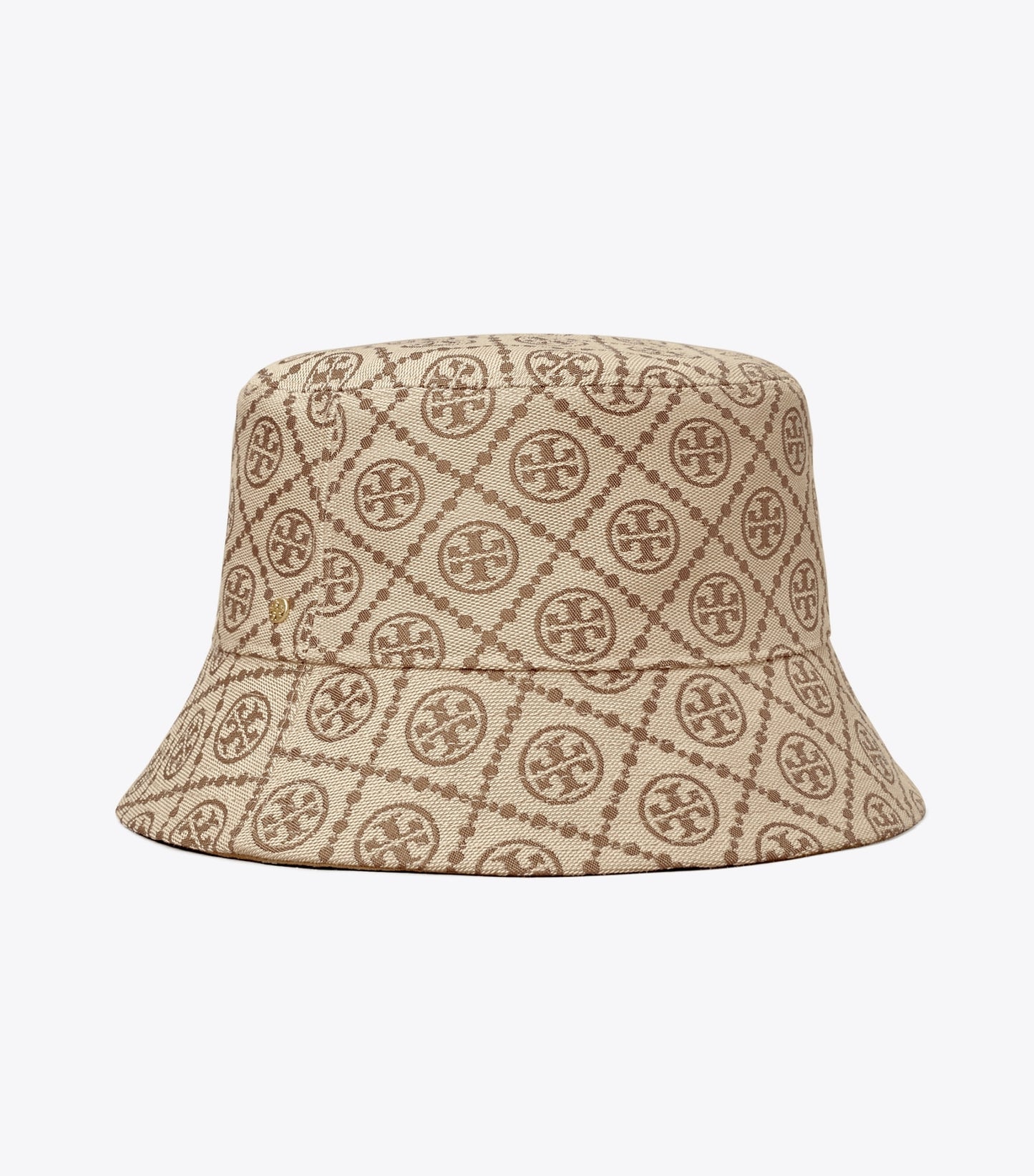 Tory Burch T Monogram Short-Brim Bucket Hat - Hazel