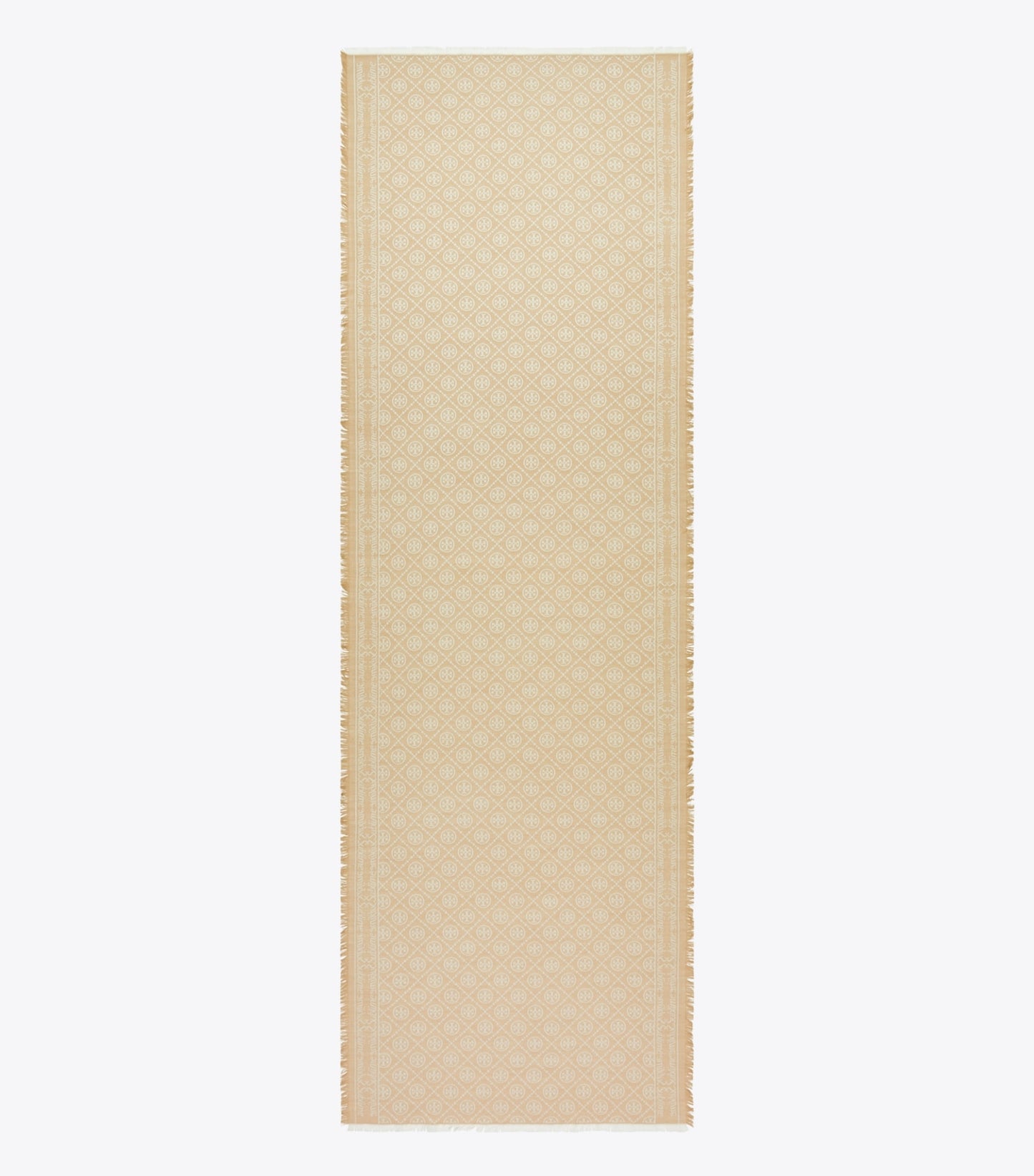 Tory Burch T Monogram Jacquard Oblong Scarf - Fresh Clay