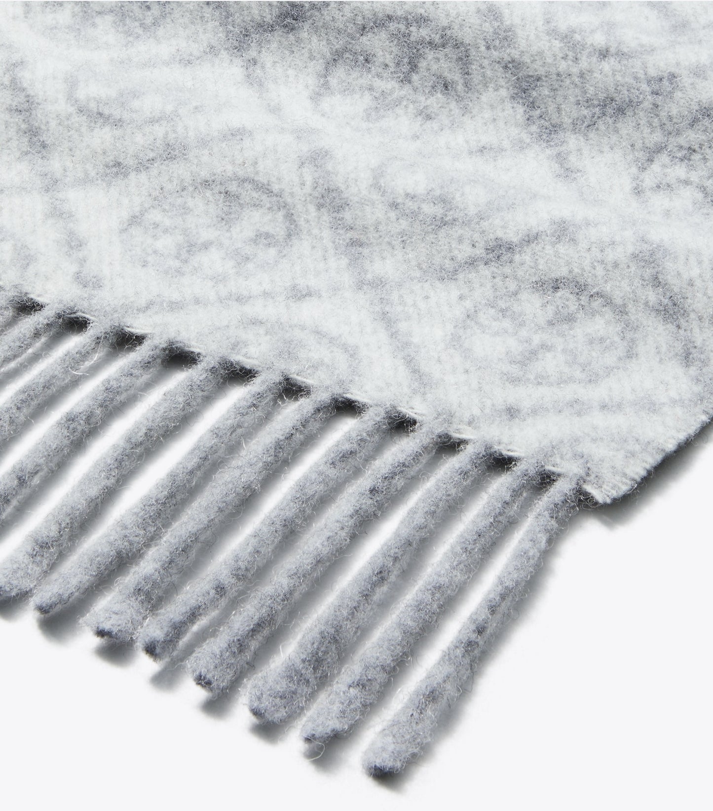 Tory Burch T Monogram Oblong Scarf - Gray