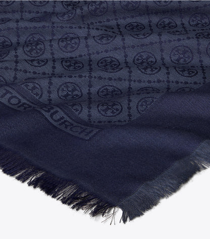 Tory Burch T Monogram Jacquard Traveler - Tory Navy