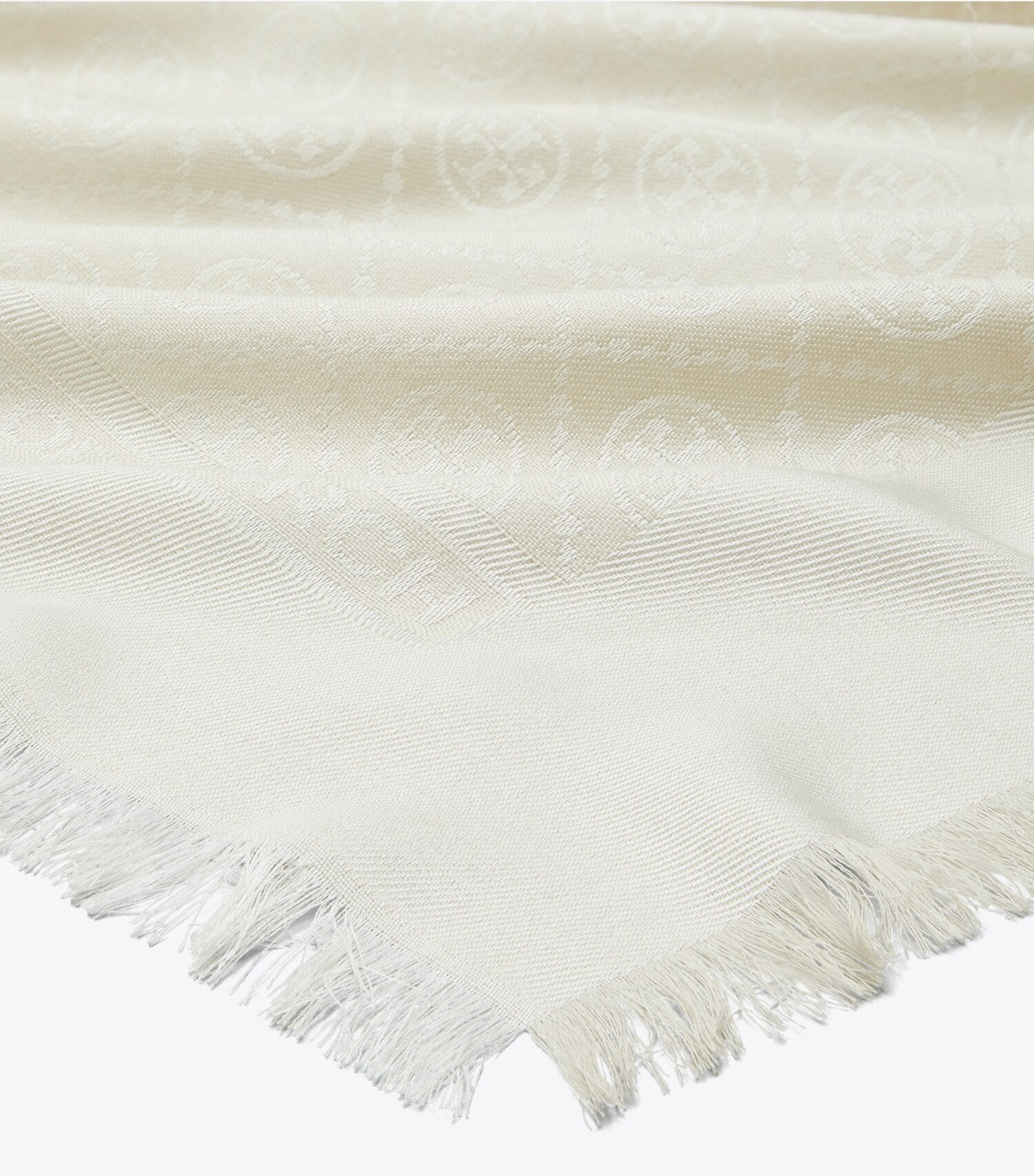 Tory Burch T Monogram Jacquard Traveler - New Ivory