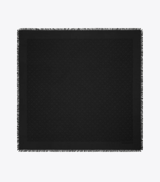 Tory Burch T Monogram Jacquard Traveler - Black