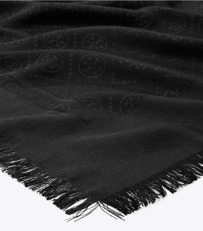 Tory Burch T Monogram Jacquard Traveler - Black