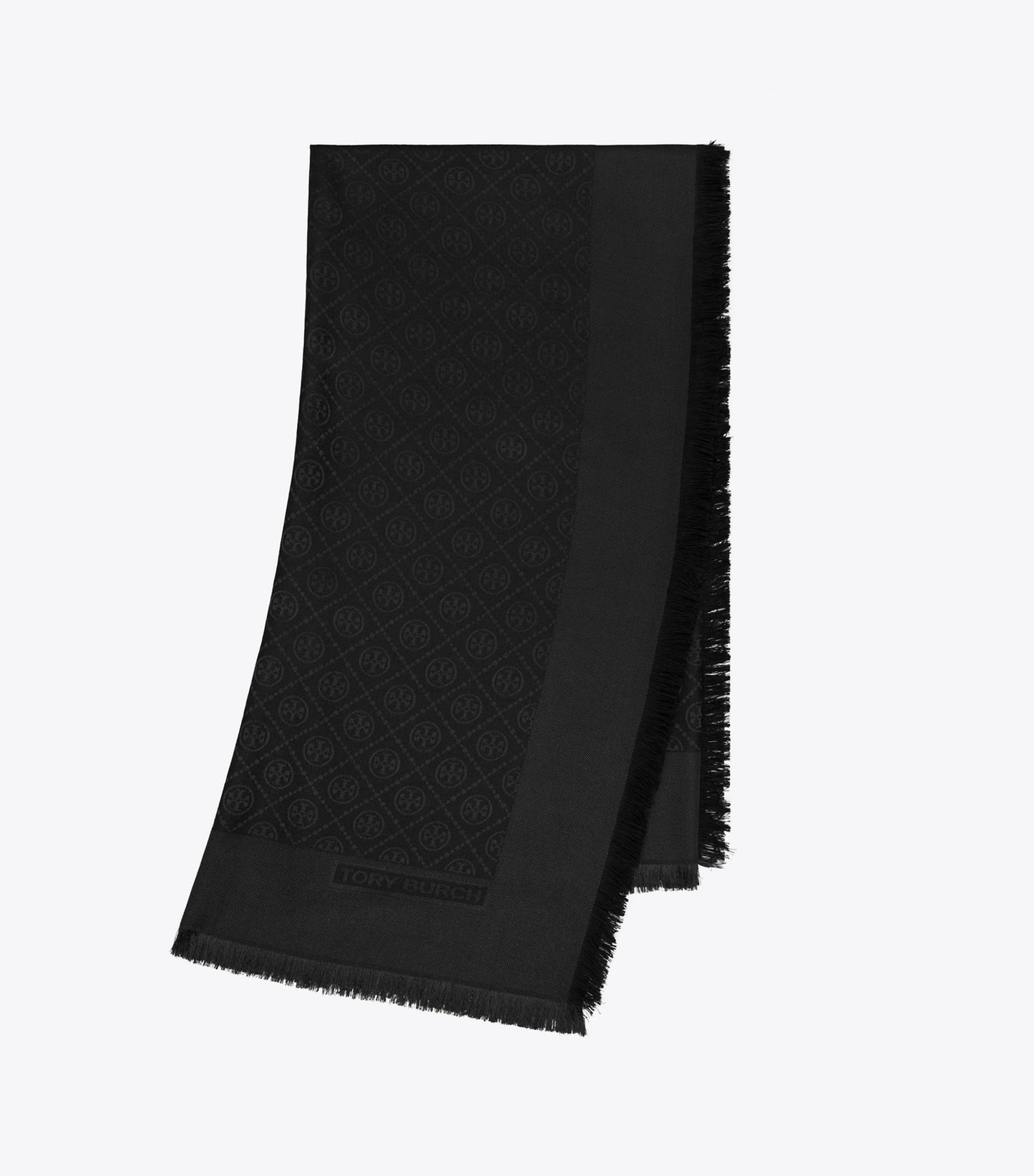 Tory Burch T Monogram Jacquard Traveler - Black