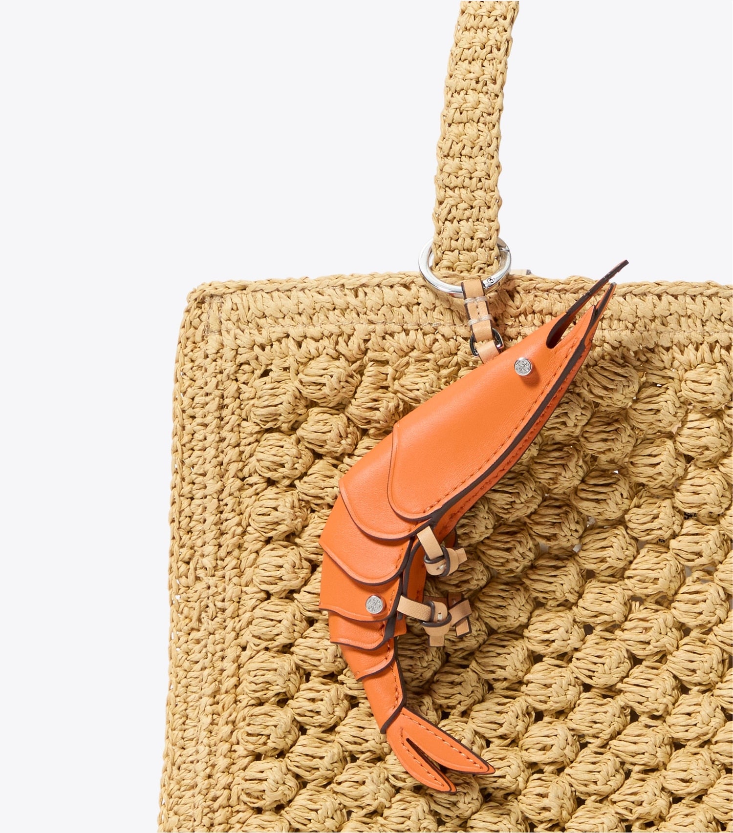 Tory Burch Prawn Bag Charm - Orange