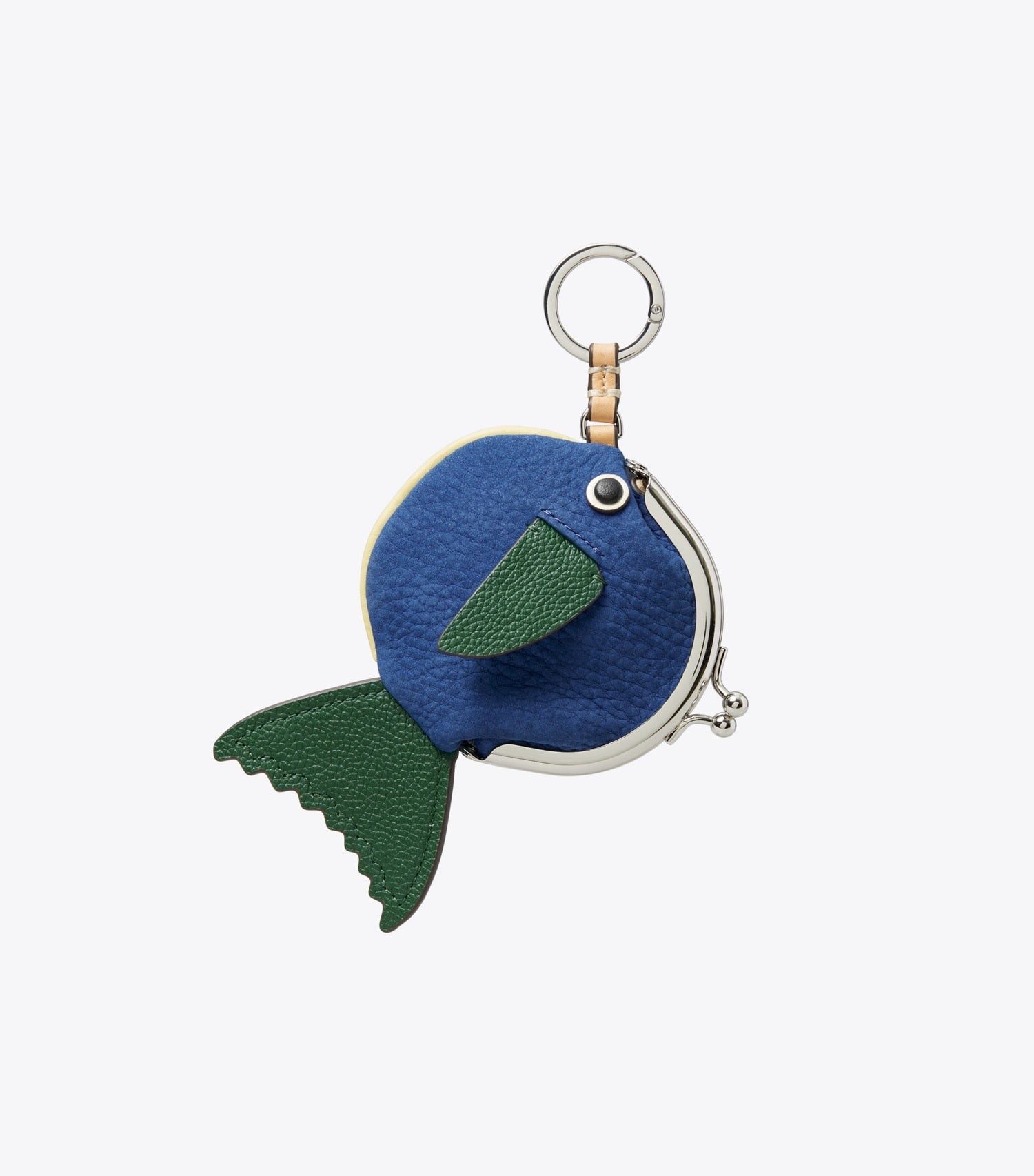 Tory Burch Fish Coin Purse - Bright Blue
