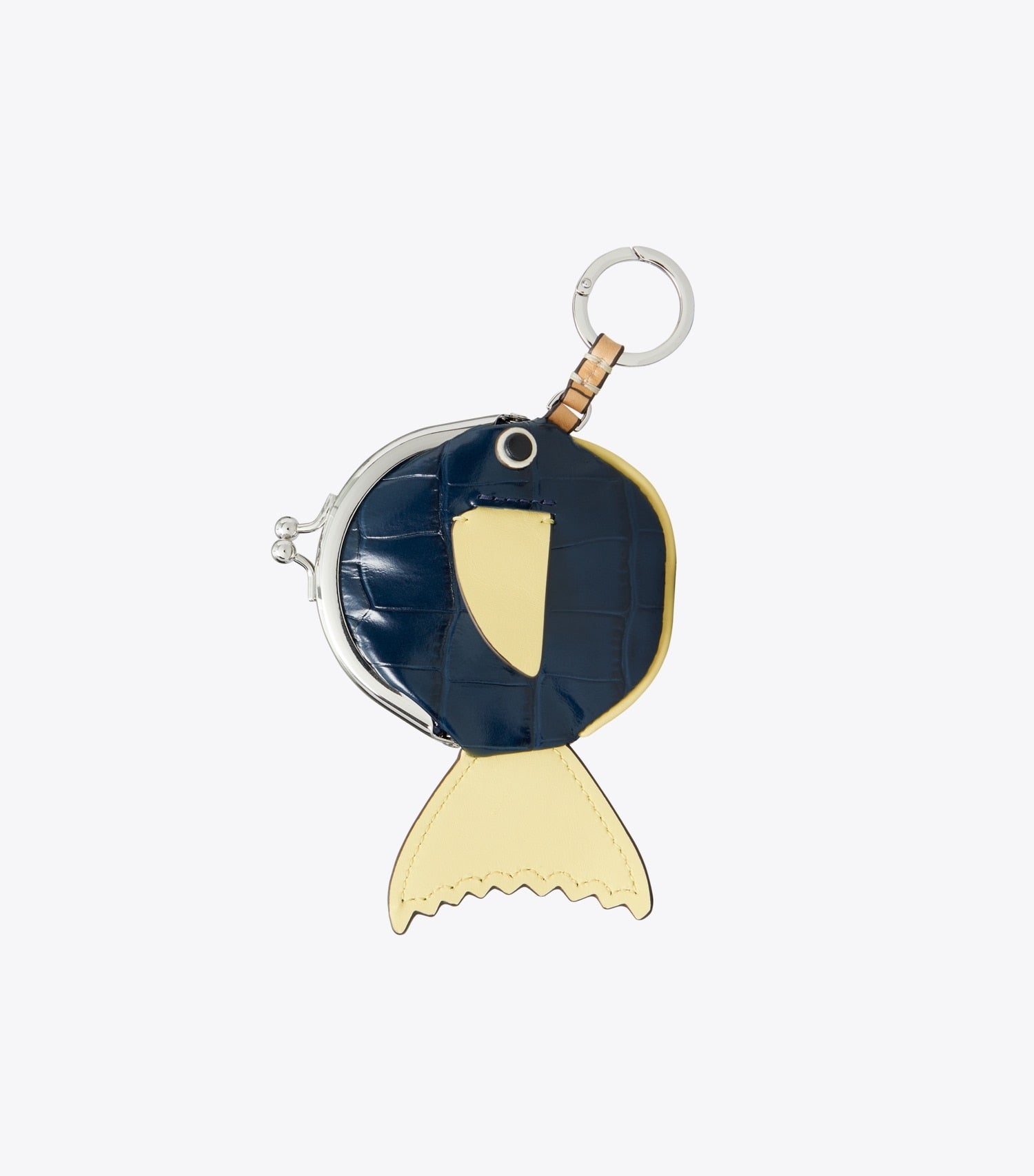 Tory Burch Fish Coin Purse - Bright Blue