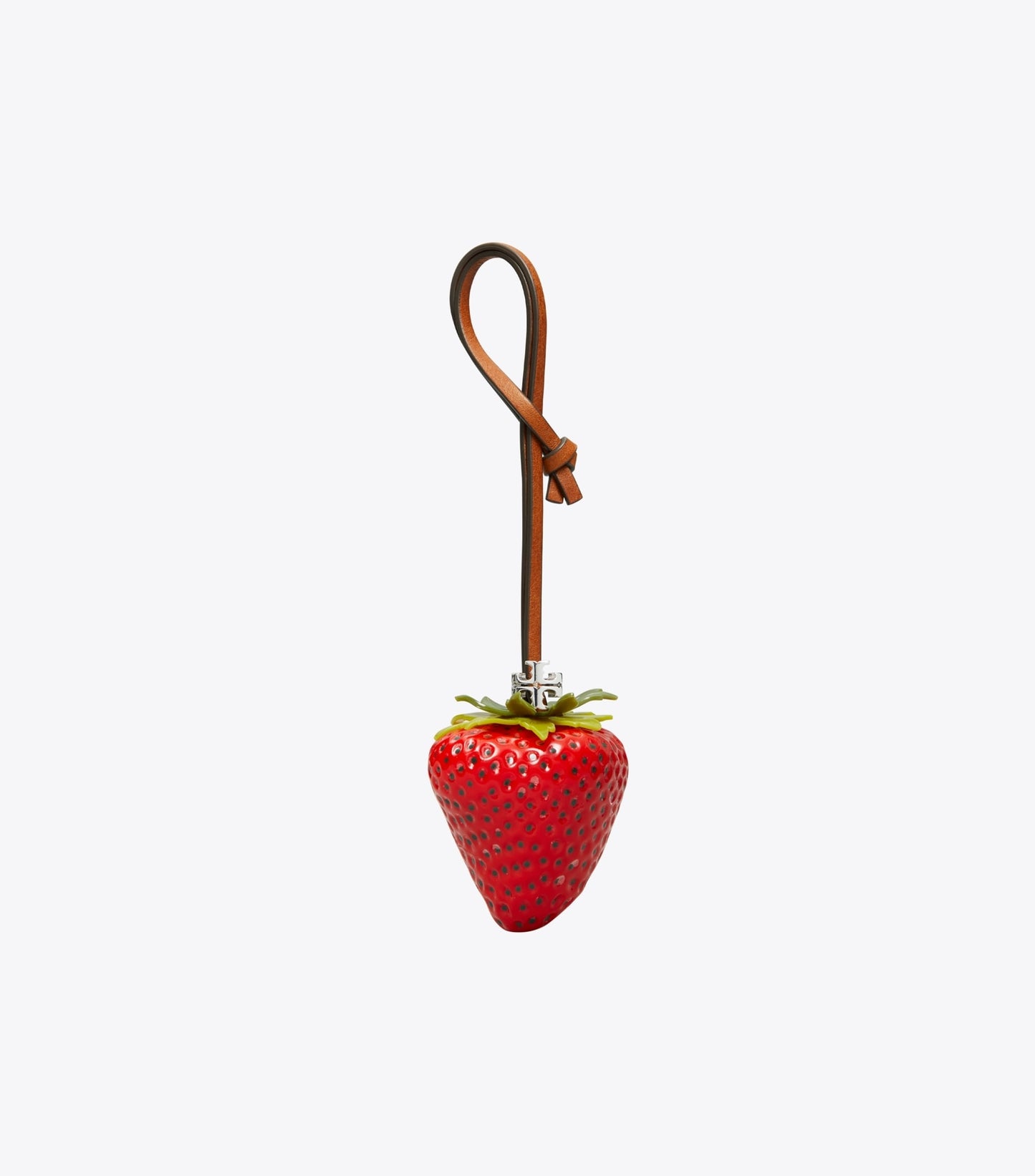 Tory Burch Strawberry Bag Charm - New Poppy / Tempranillo