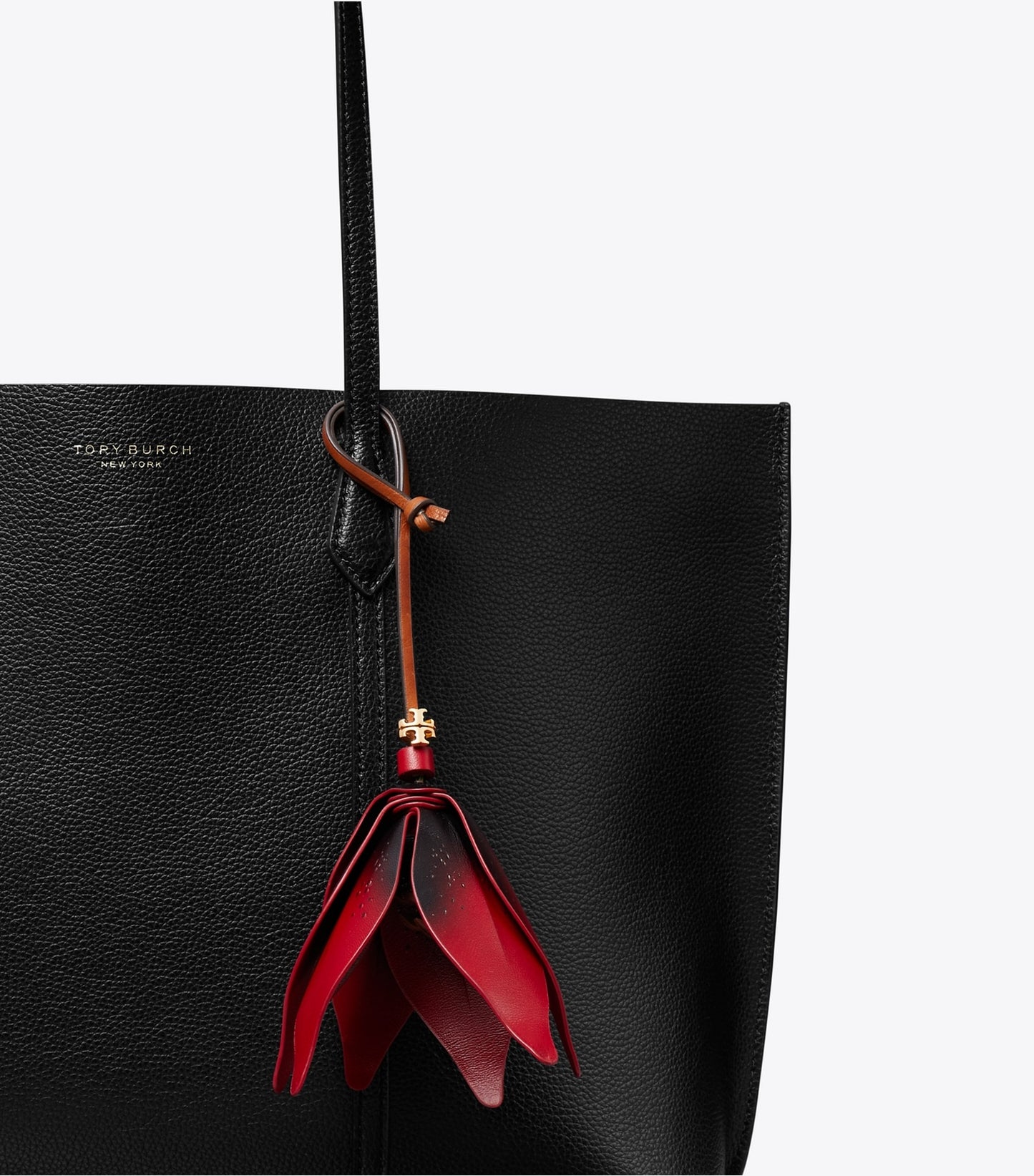 Tory Burch Flower Bag Charm - Red