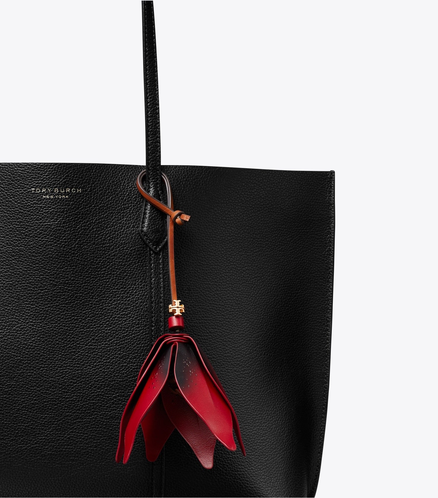 Tory Burch Flower Bag Charm - Red