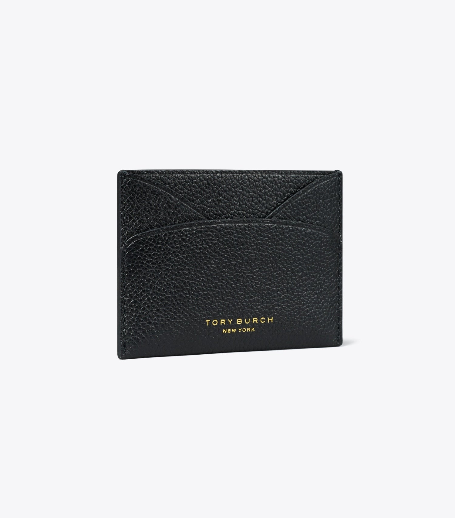 Tory Burch Romy Flat Card Case - Black