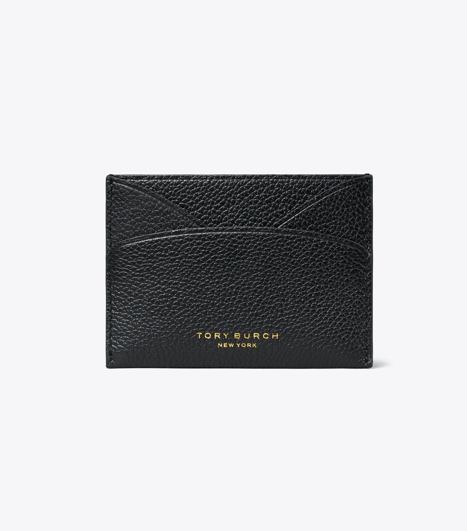 Tory Burch Romy Flat Card Case - Black