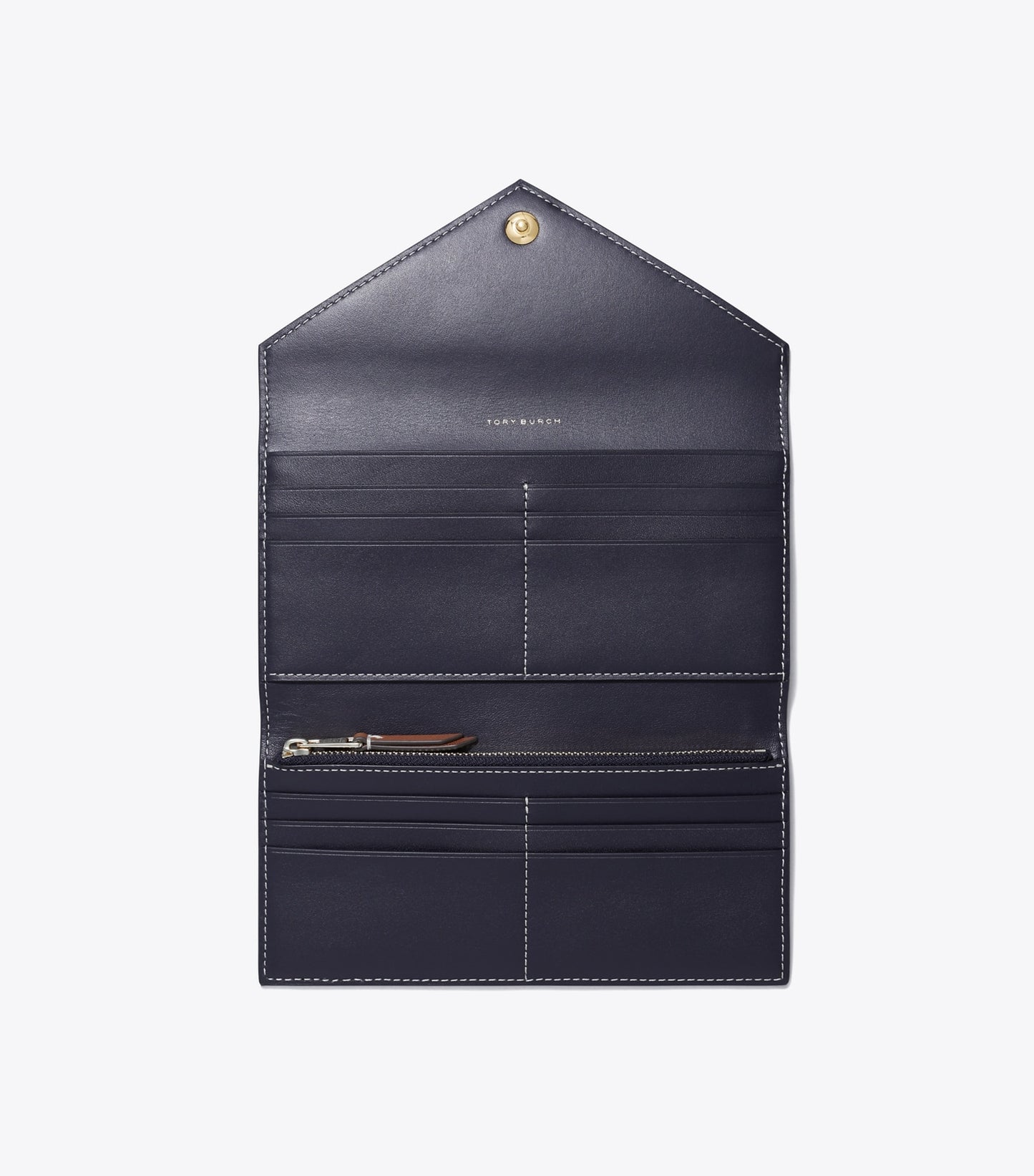 Tory Burch T Monogram Envelope Wallet - Tory Navy