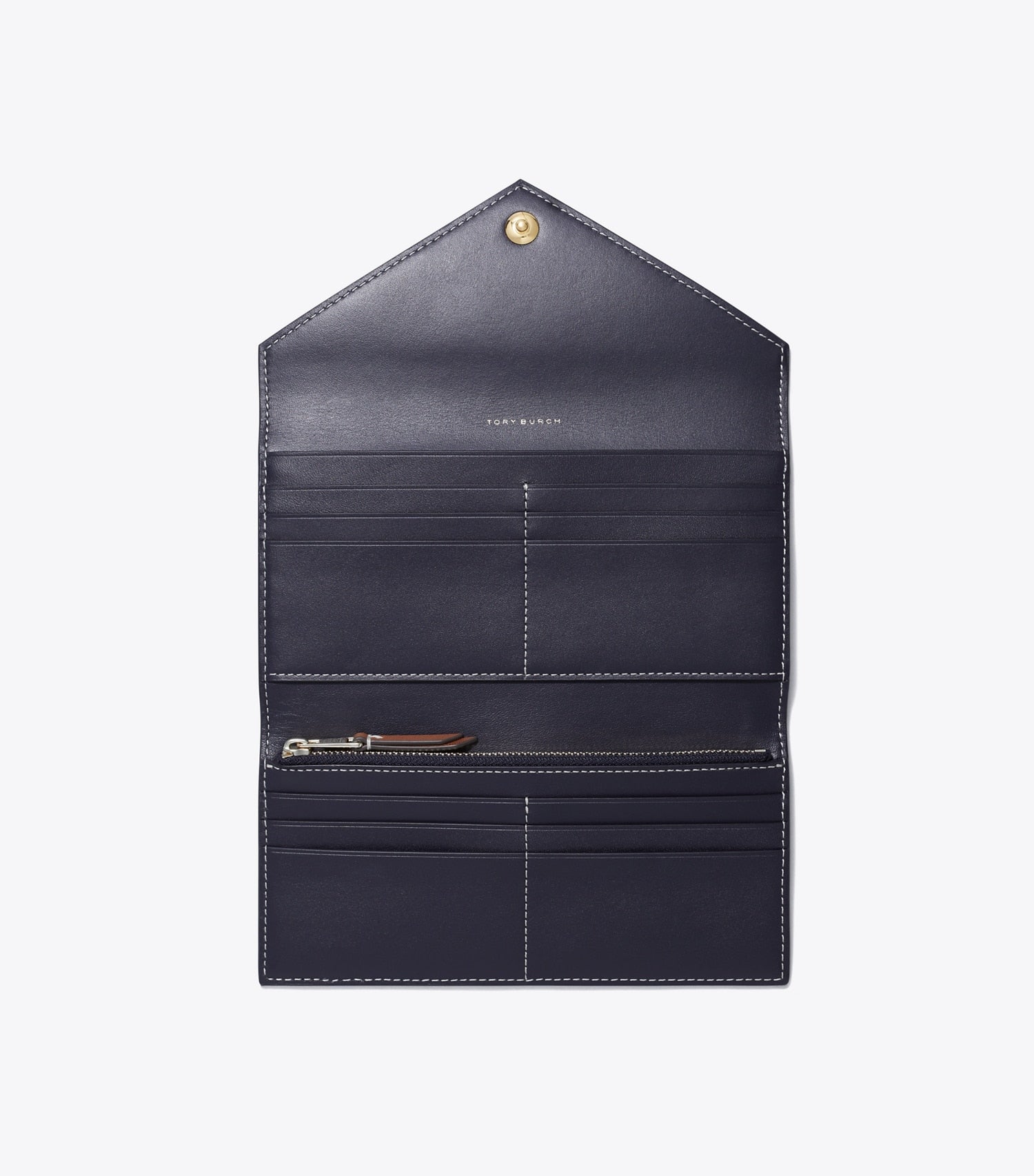 Tory Burch T Monogram Envelope Wallet - Tory Navy
