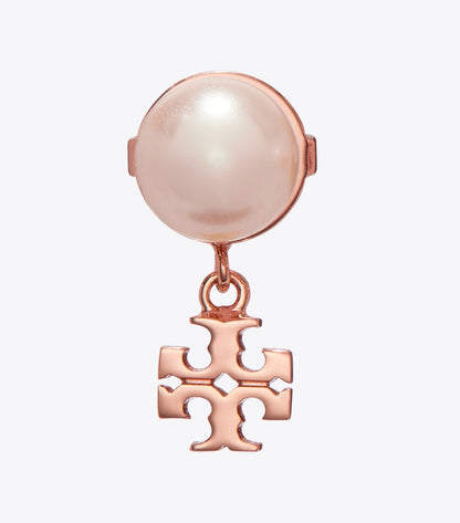 Tory Burch Small Moondance Stud Earrings - Rose Gold / Pink
