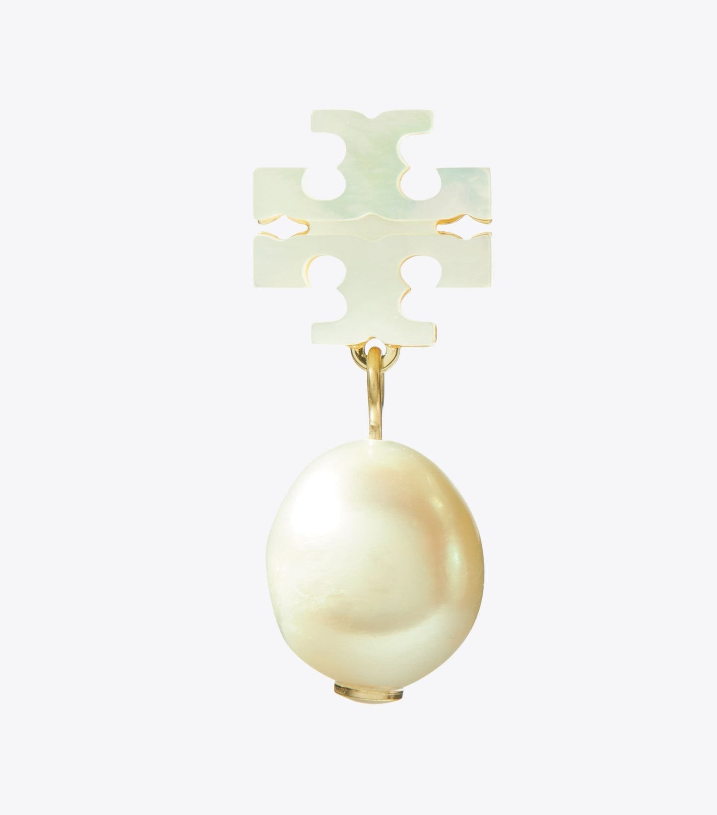 Tory Burch Moondance Pearl Drop Earrings - Tory Gold / Mother Of Pearl