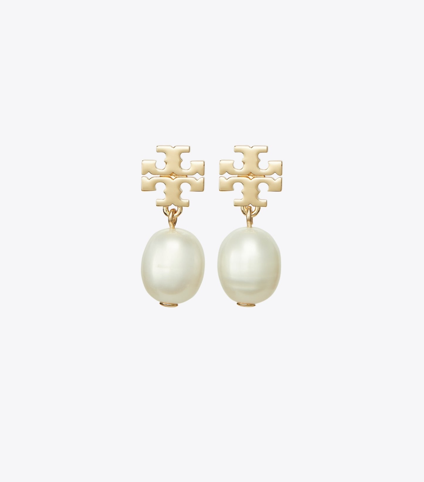 Tory Burch Moondance Pearl Drop Earrings - Tory Gold/Ivory