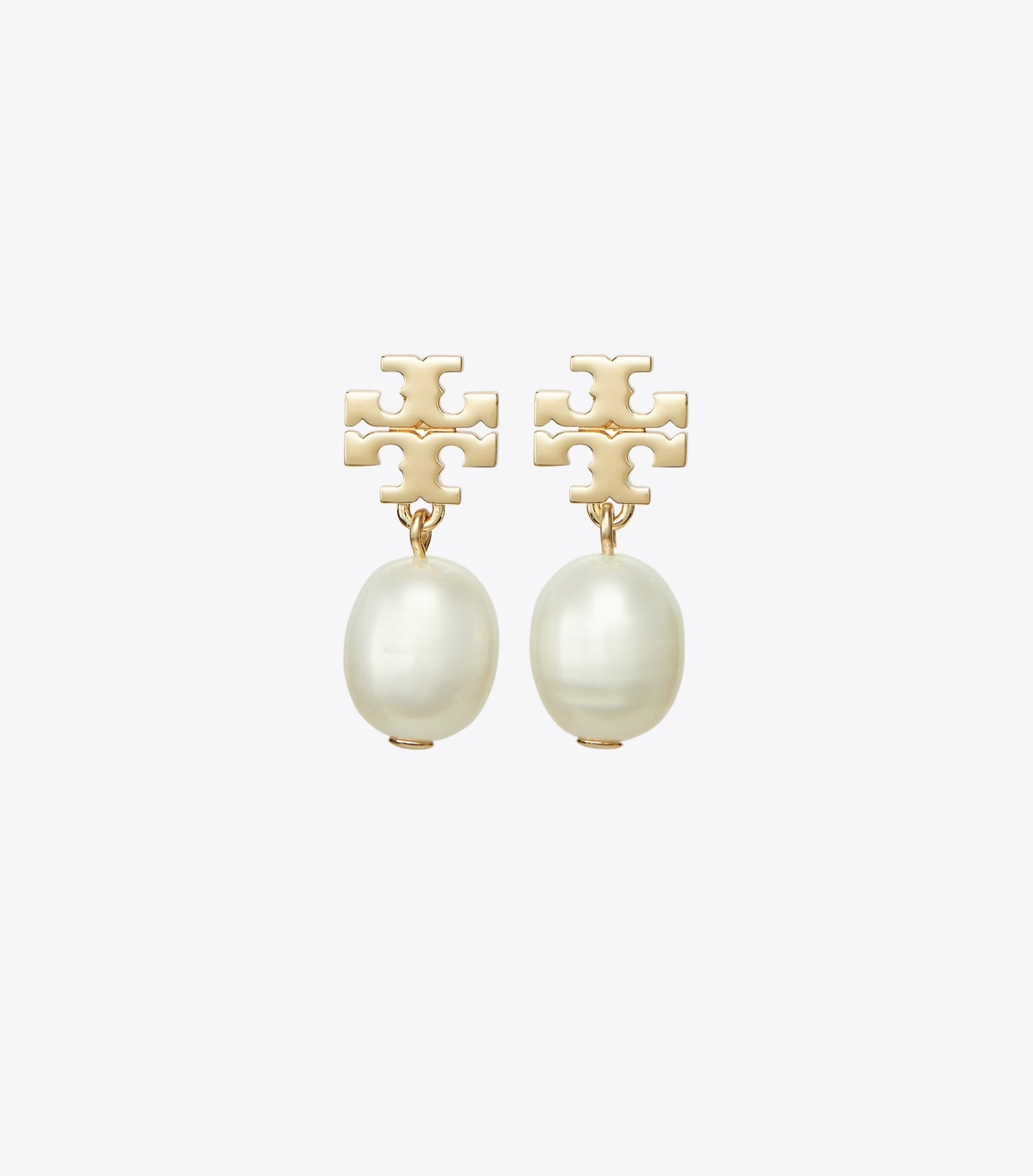 Tory Burch Moondance Pearl Drop Earrings - Tory Gold/Ivory