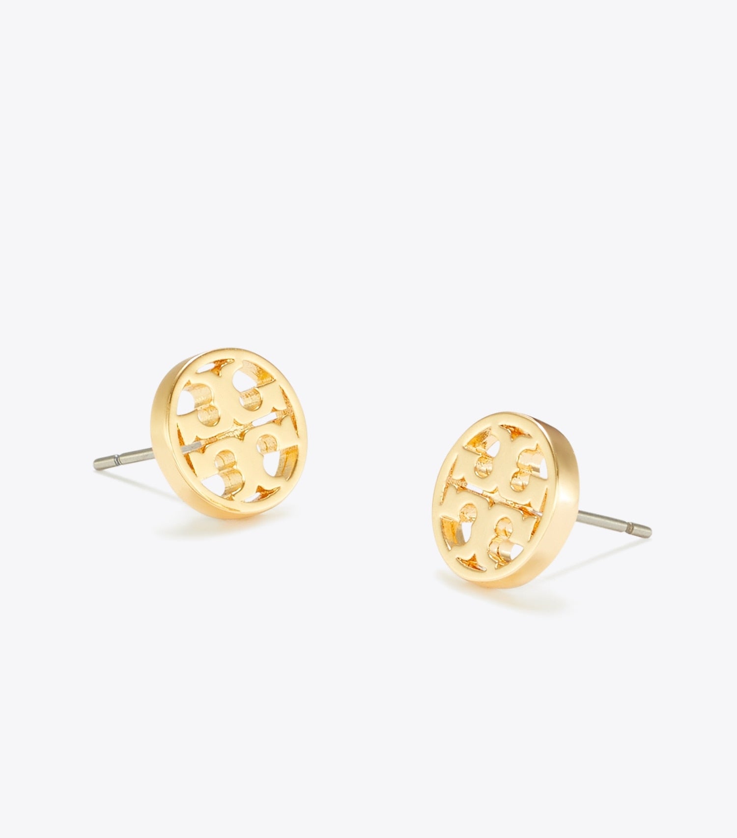 Tory Burch Icon Stud Earrings - Tory Gold