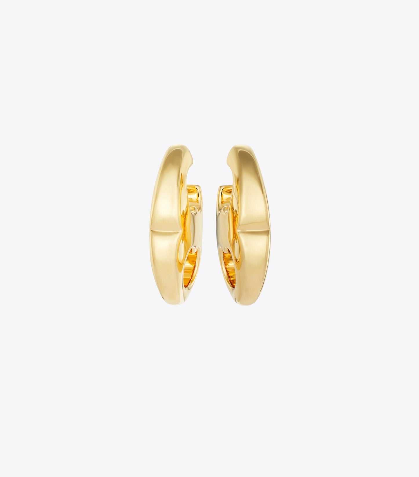 Tory Burch Gemini Link Earrings - Light Brass