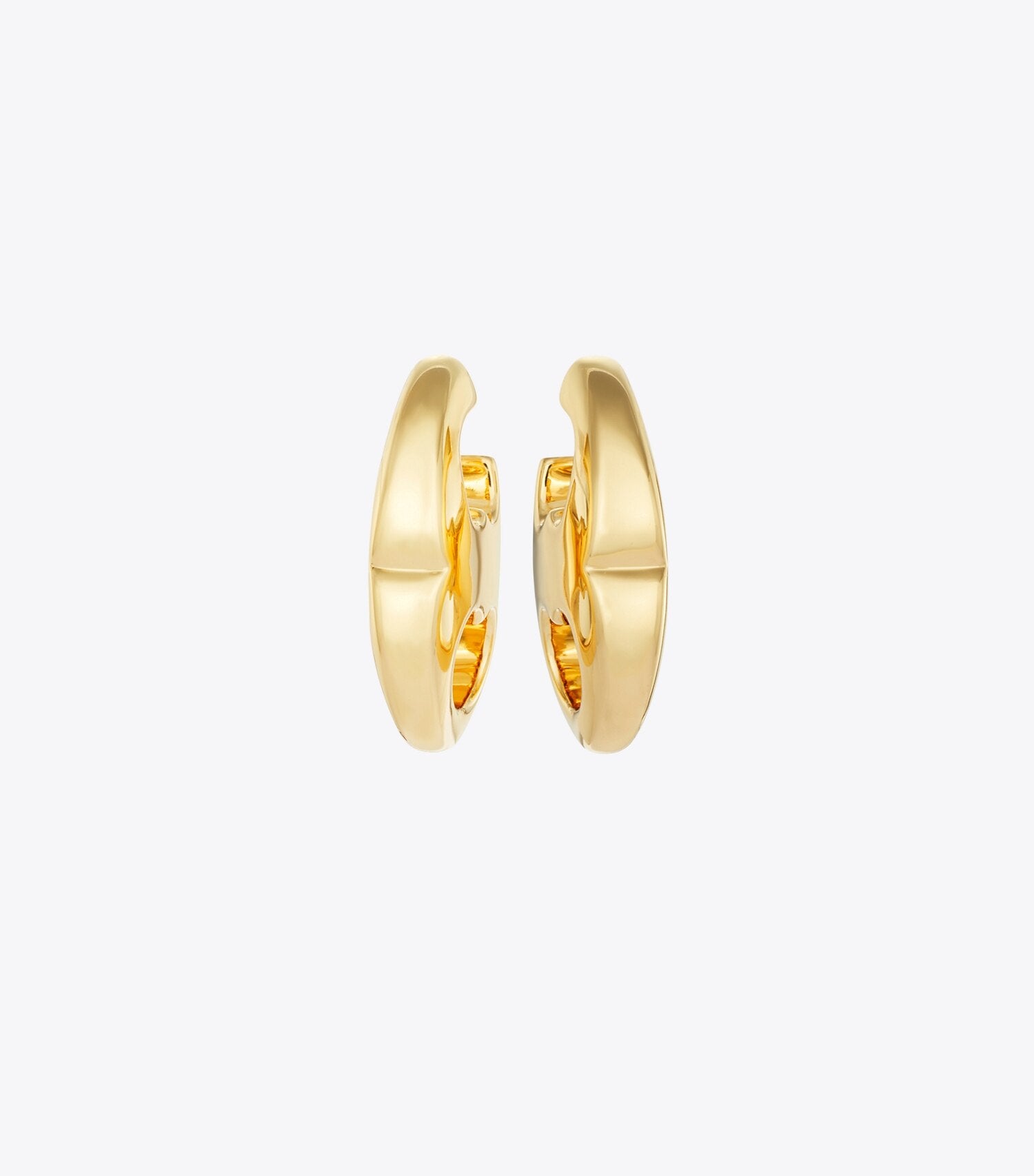 Tory Burch Gemini Link Earrings - Light Brass