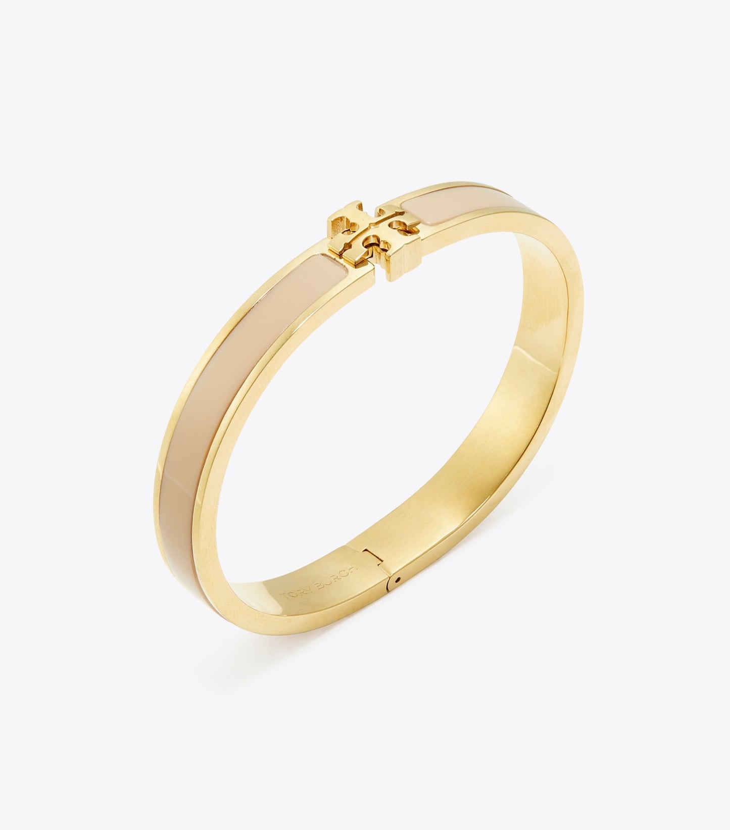 Tory Burch Medium Icon Bracelet - Tory Gold / Tan