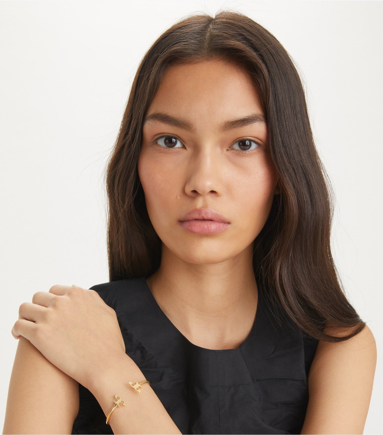 Tory Burch Icon Flex Cuff - Tory Gold