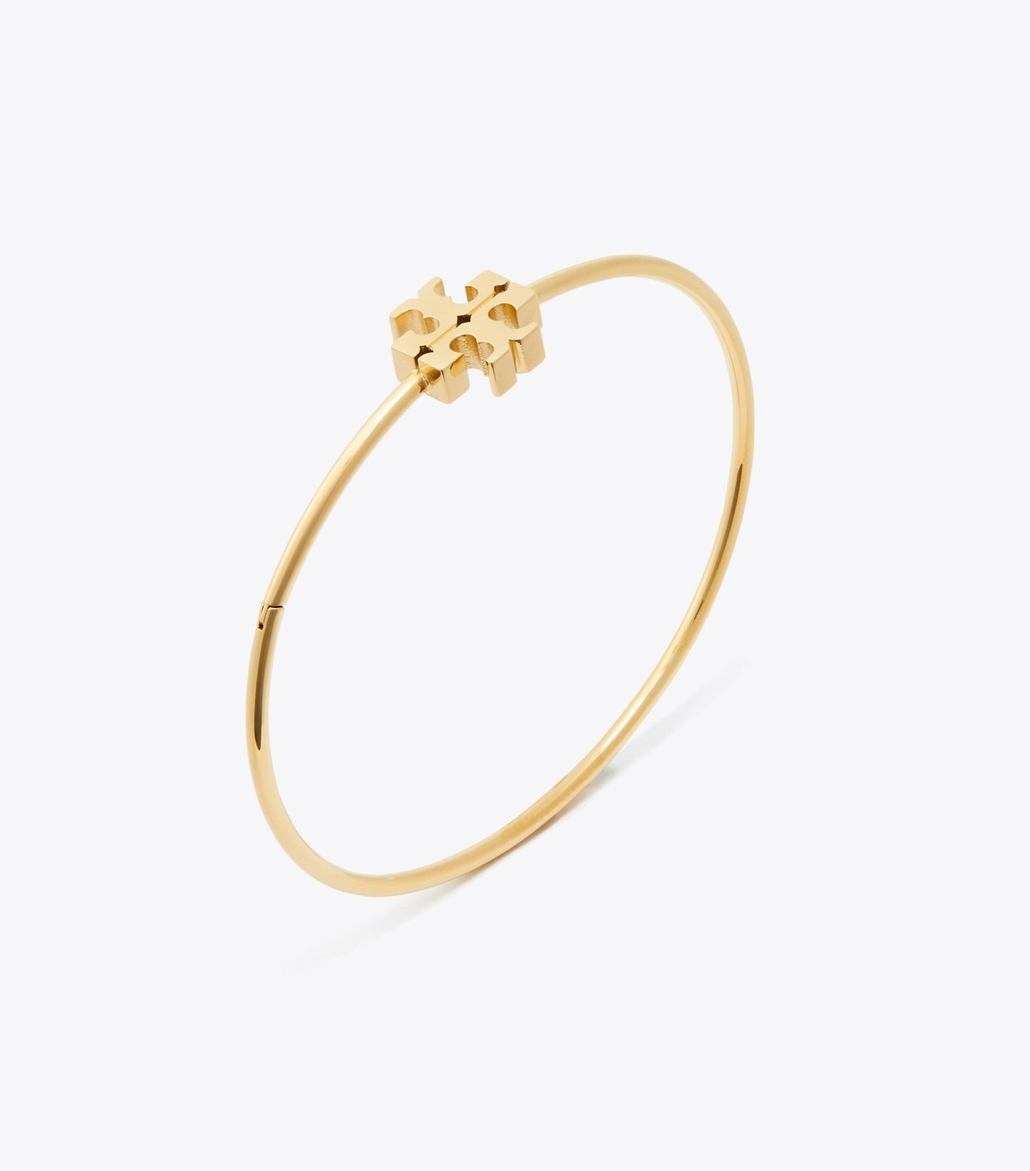 Tory Burch Icon Hinged Cuff - Tory Gold