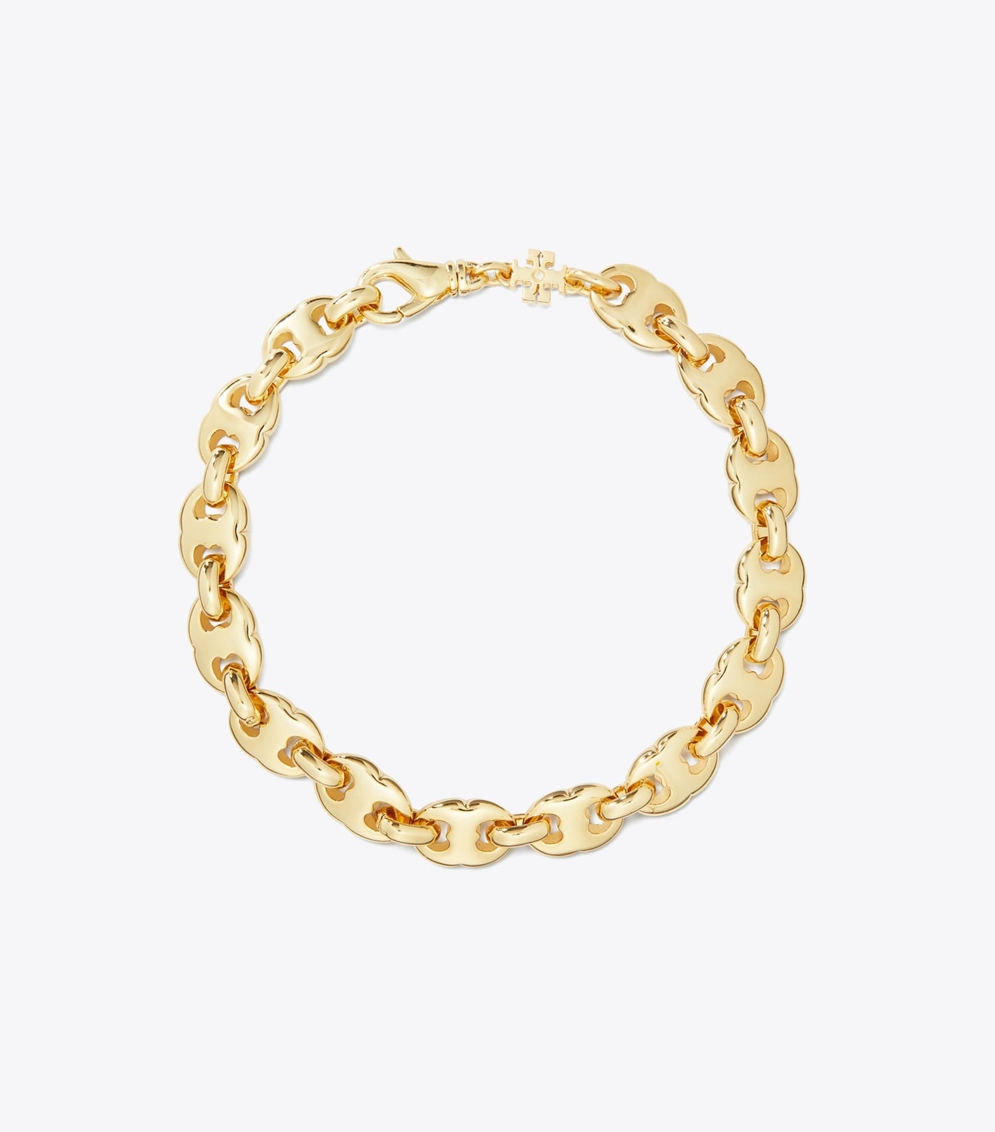 Tory Burch Gemini Link Delicate Bracelet - Light Brass