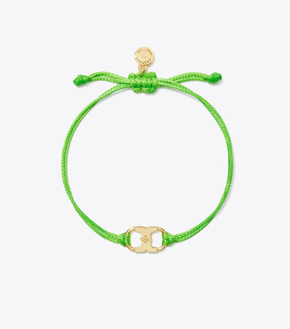 Tory Burch Embrace Ambition Bracelet - Tory Gold / Green