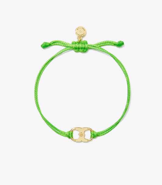 Tory Burch Embrace Ambition Bracelet - Tory Gold / Green