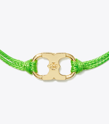Tory Burch Embrace Ambition Bracelet - Tory Gold / Green
